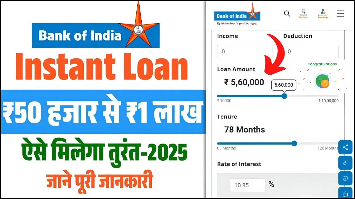 Bank Of India Personal Loan