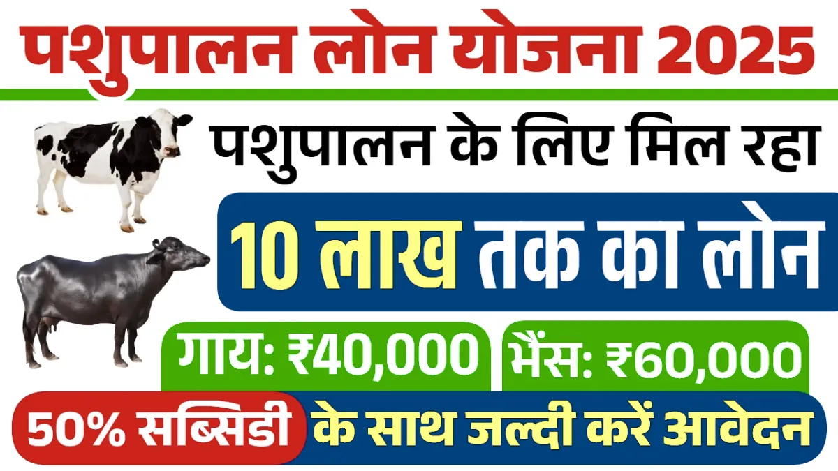 Pashupalan Loan Yojana New Update 2025